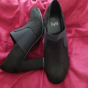 IMPO Black Heeled Shoes